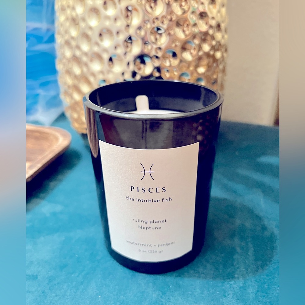 Pisces Candle